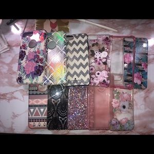 Lot of iphone 7+ and 8+ cases